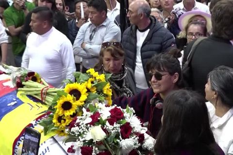Video: Ecuador: Trauerfeier für ermordeten Präsidentschaftskandidaten