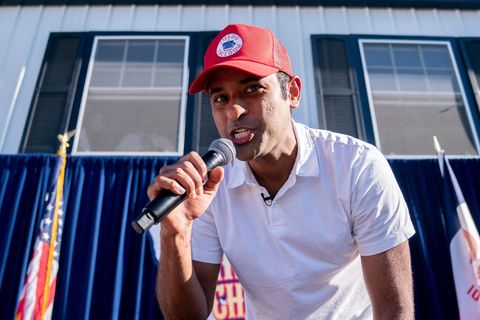 Der republikanische Präsidentschaftskandidat Vivek Ramaswamy