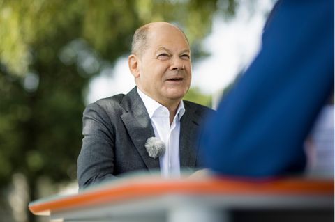 Olaf Scholz im ZDF-Sommerinterview