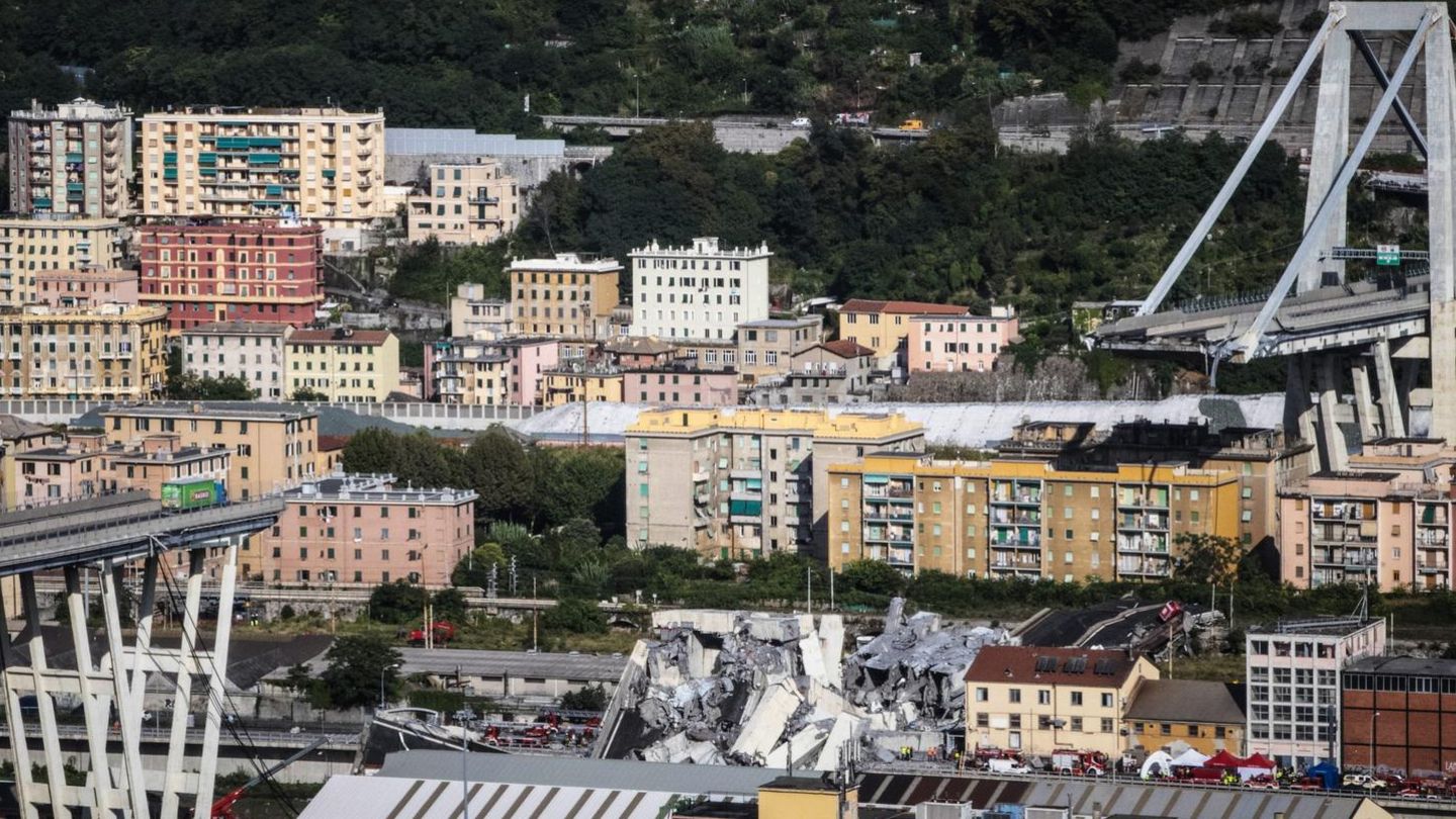 Brückeneinsturz Genua Brückeneinsturz Genua