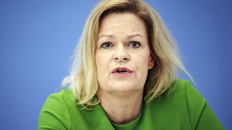 Bundesinnenministerin Nancy Faeser (SPD) will das Abschieberecht verschärfen
