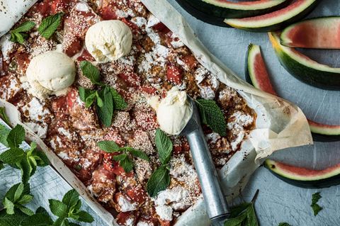 Wassermelonenkuchen