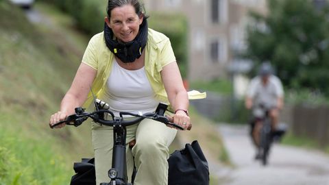 Die Grünen unterwegs in Ostdeutschland: Katrin Göring-Eckardt