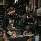 Kunstschmiedin Marika Widdermann