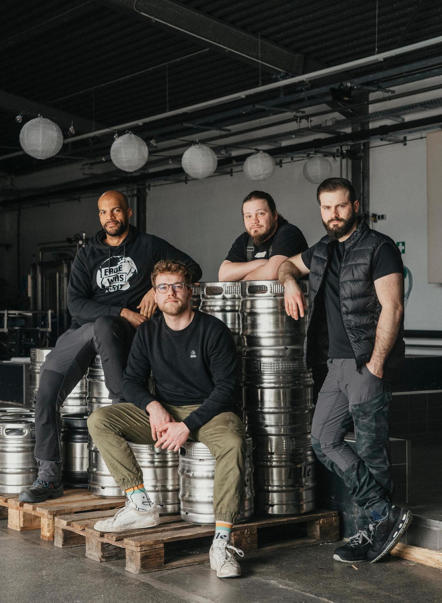 Bierbrauer der Lillebrauerei Kiel