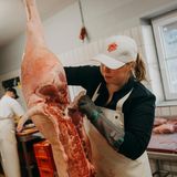 Fleischerin Anna Steffen