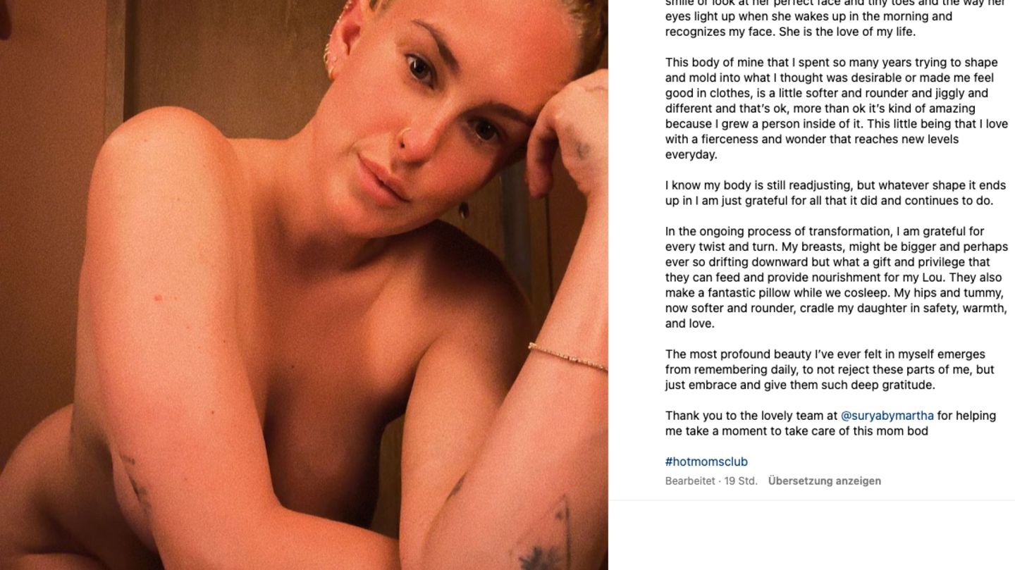 Vip-News: Rumer Willis talks about her after-baby body