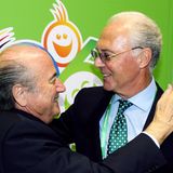 Franz Beckenbauer mit Sepp Blatter