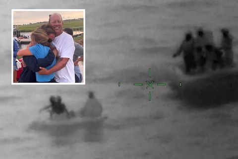 Taucher von Strömung abgetrieben: Rettung nach 18 Stunden im Wasser.
