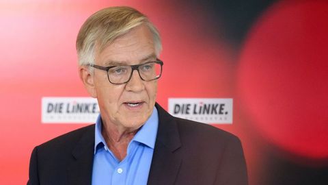 Dietmar Bartsch gibt sein Amt als Vorsitzender der Bundestagsfraktion der Partei Die Linke auf