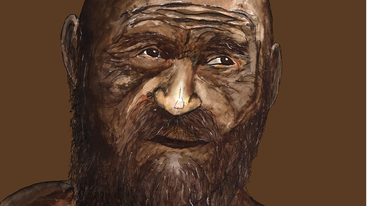 Ötzi Nachbildung