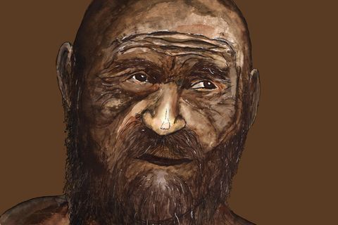 Ötzi Nachbildung