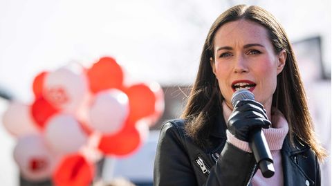 Die ehemalige finnische Ministerpräsidentin Sanna Marin