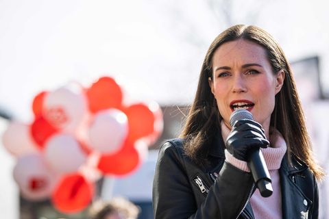Die ehemalige finnische Ministerpräsidentin Sanna Marin
