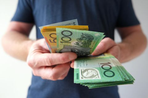 Um Geld muss sich ein Australier nun erstmal keine Sorgen mehr machen