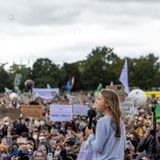 Greta Thunberg redet vor hunderttausenden in Berlin