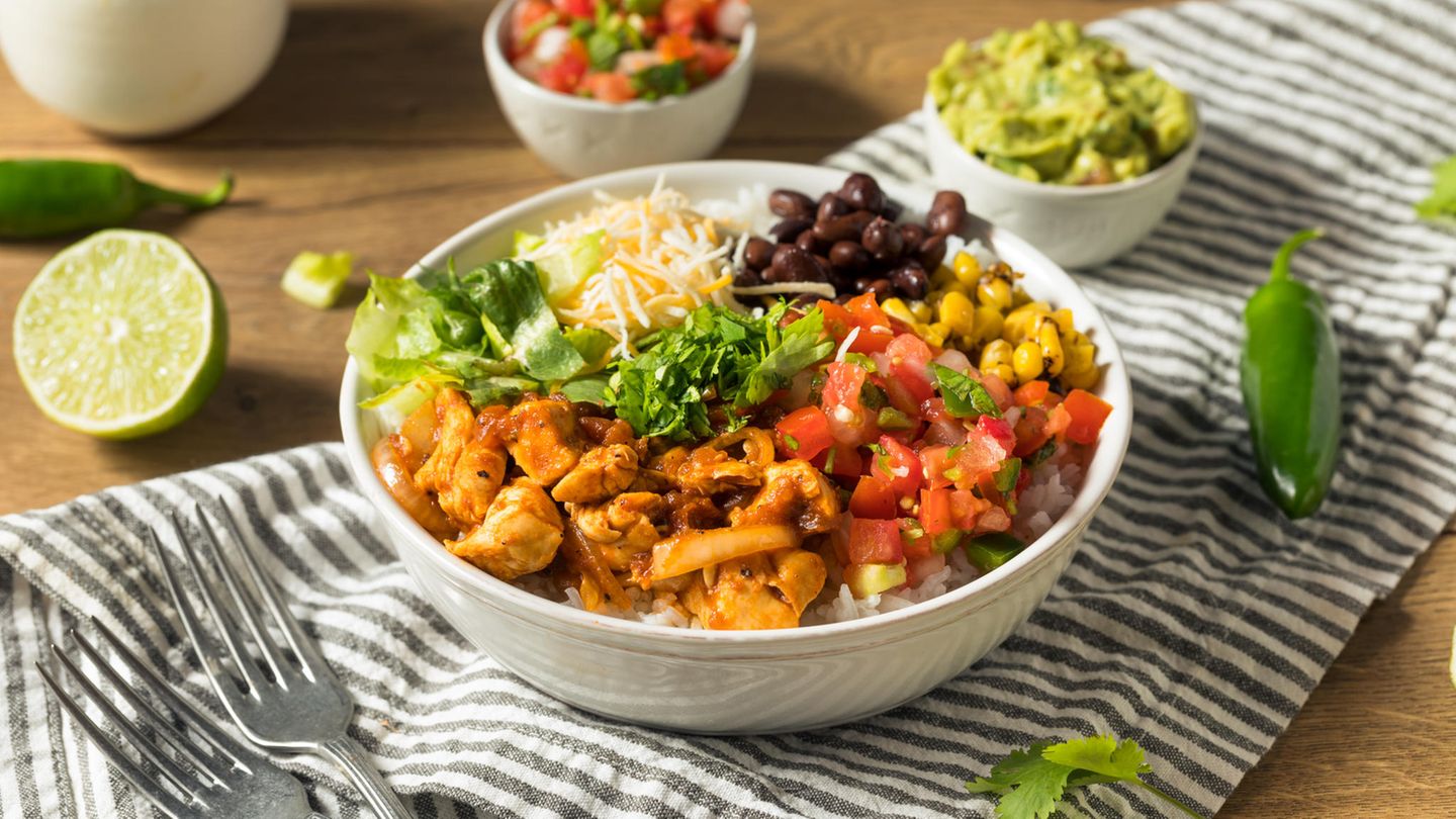 Burrito Salat