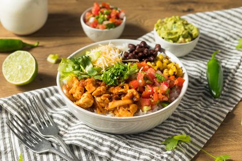Burrito Salat