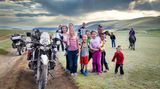 Mit dem Motorrad durch die Mongolei
