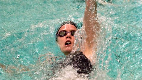 Die Schwimmerin Helen Smart im Jahr 2000