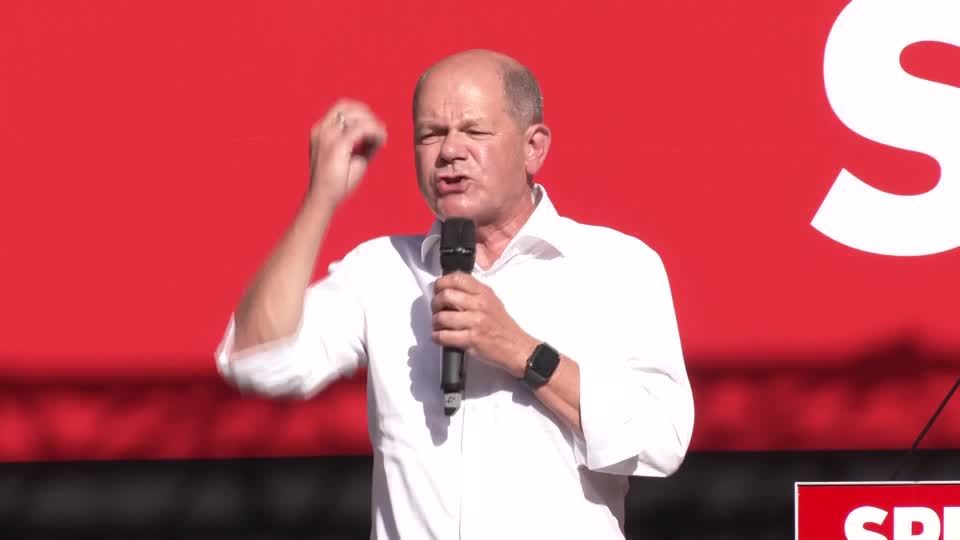 Video: Scholz: "Rechte Populisten stehen für eine düstere Zukunft"