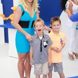 Für Spears besonders dramatisch: Auch ihre Kinder (hier noch im Jahr 2013) blieben ihrer Hochzeit fern. In einem Interview im vergangenen August behauptete Federline, die Söhne hätten den Kontakt zu ihrer Mutter freiwillig abgebrochen und die Einladung zu ihrer Hochzeit im Juni abgelehnt, weil sie sich mit ihr unwohl fühlen würden. Spears sagte daraufhin, dass ein Teil von ihr gestorben sei, als ihre Kinder tatsächlich nicht erschienen sind.