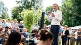 Auch Finanzminister Christian Lindner (FDP) ist dabei und spricht beim Ministerdialog