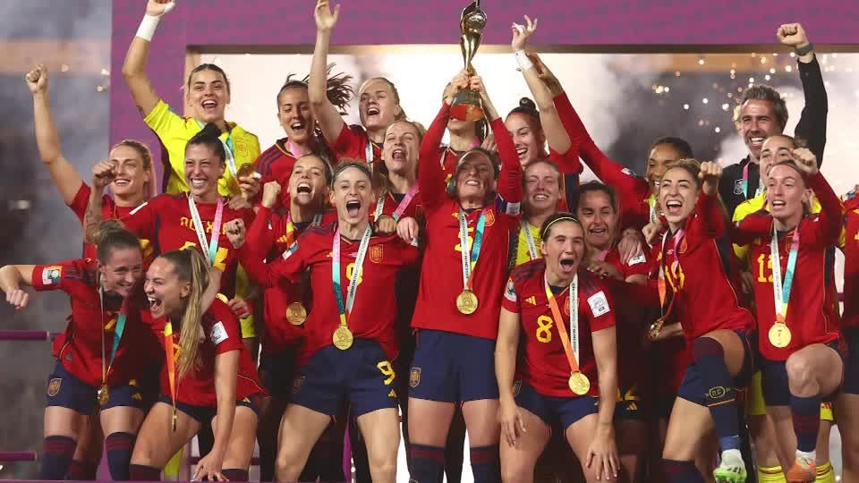 Video: Spanierinnen holen sich den WM-Sieg