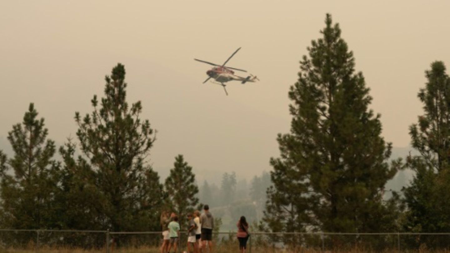 Waldbrand-Situation im Westen Kanadas spitzt sich weiter zu