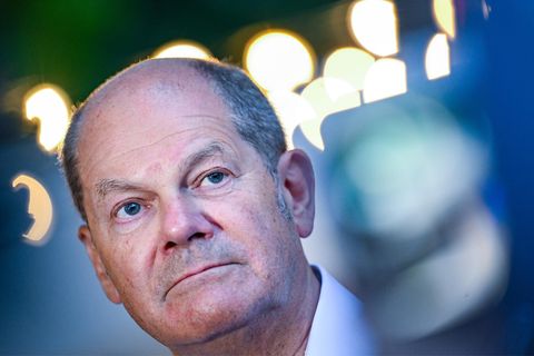 Bundeskanzler Olaf Scholz (SPD)