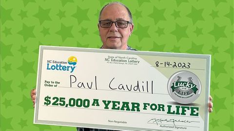 Lottogewinner Paul Caudill