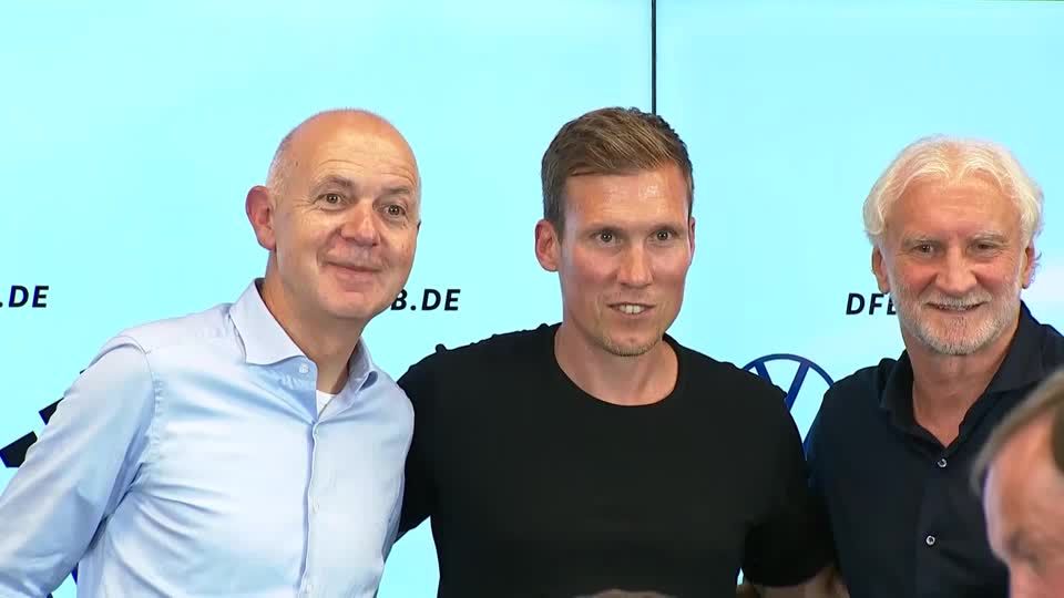 Video: Fußball: Hannes Wolf wird Sportdirektor beim DFB