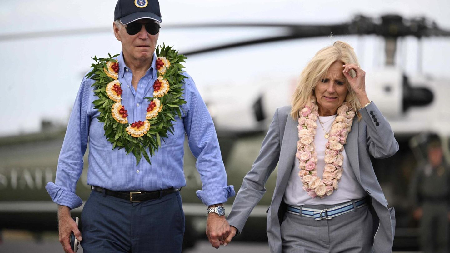 Joe Biden on Maui: US President visits island and promises help
