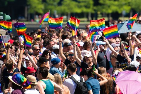 Teilnehmer des Christopher Street Day in Köln: Die LGBTQ-Gemeinde setzt sich seit Langem für das Selbstbestimmungsgesetz ein