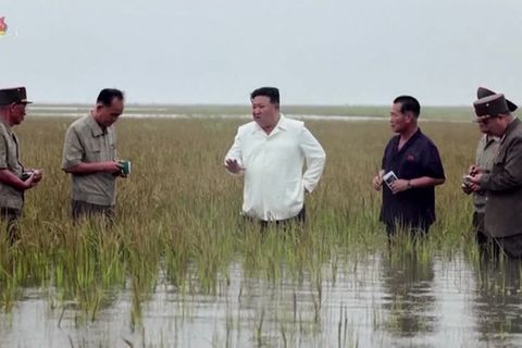 Video: Nordkorea: Kim macht Ministerpräsidenten für Dammbruch verantwortlich