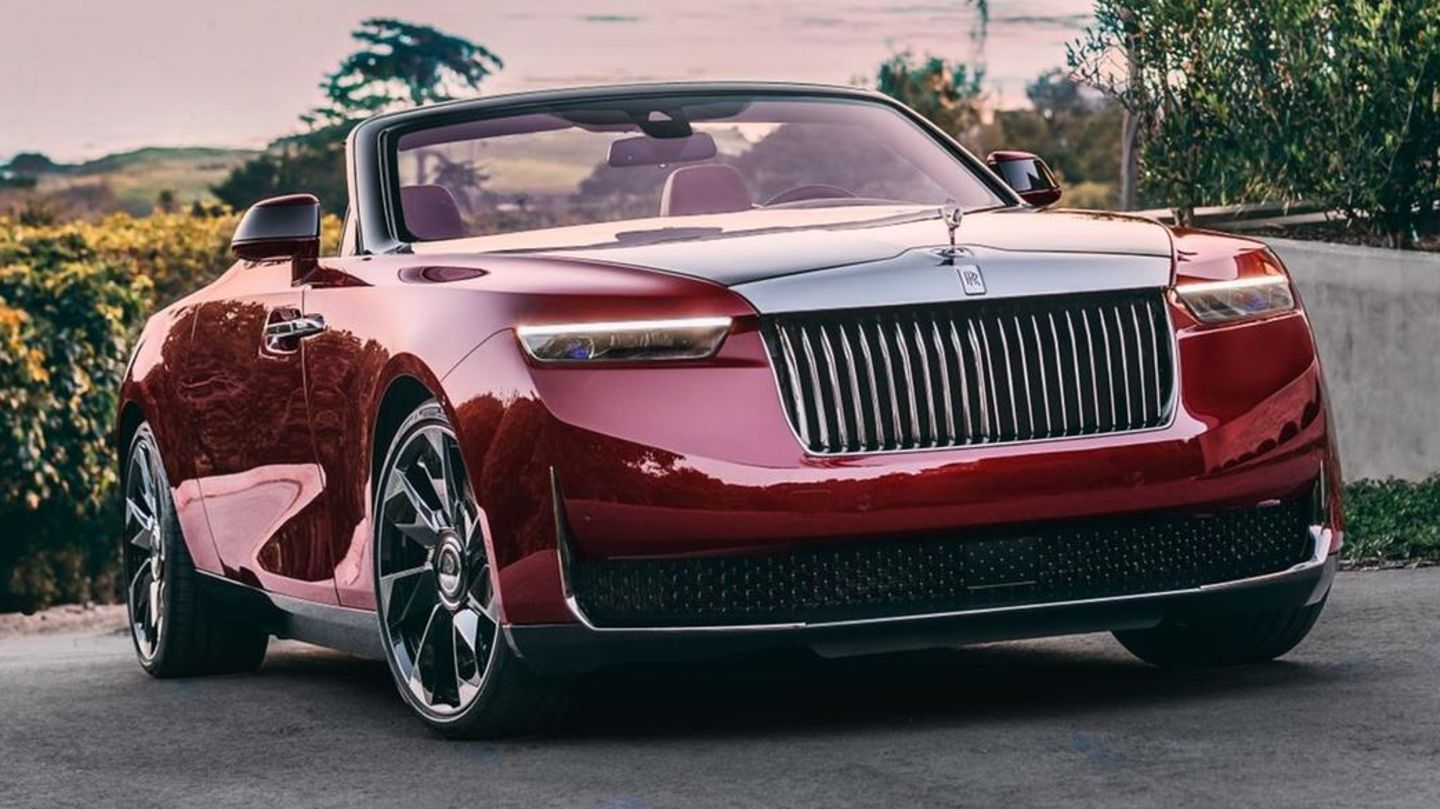 La Rose Noir Droptail: Vielleicht der teuerste Neuwagen der Welt: Rolls-Royce sorgt mit Luxus-Cabrio für Aufsehen