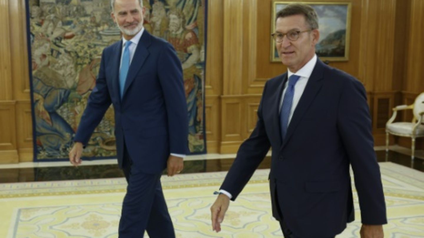 Spanischer König Felipe VI. schlägt Konservativen Feijóo als Regierungschef vor