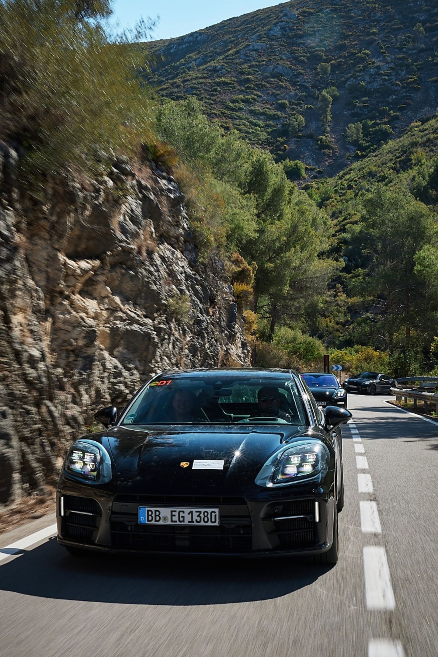 Prototypenerprobung Porsche Panamera (MJ 2024)