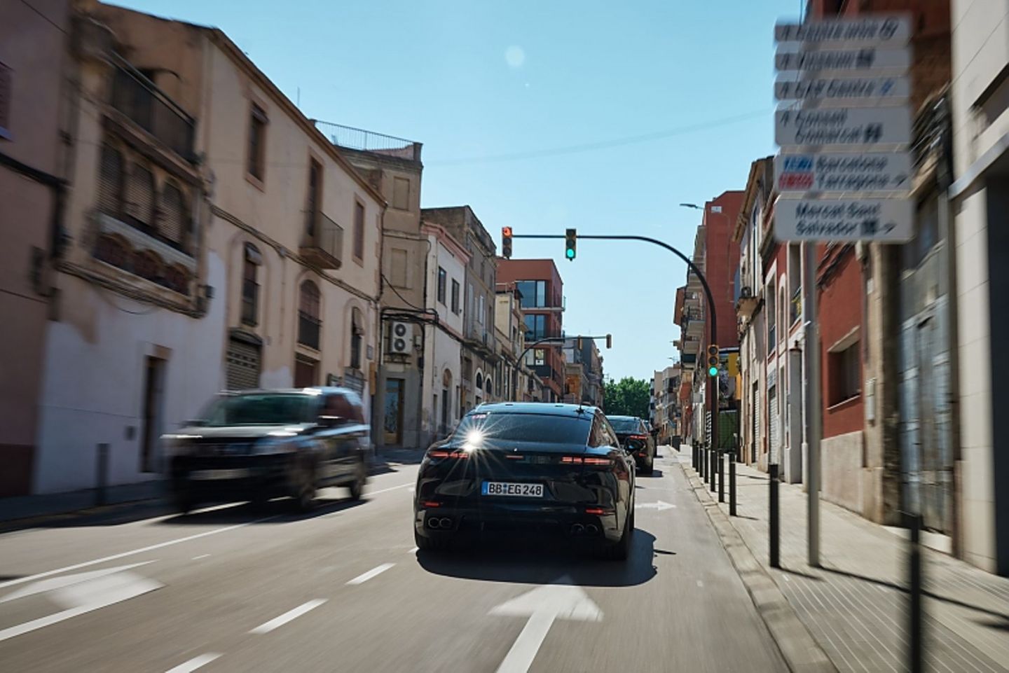 Prototypenerprobung Porsche Panamera (MJ 2024)