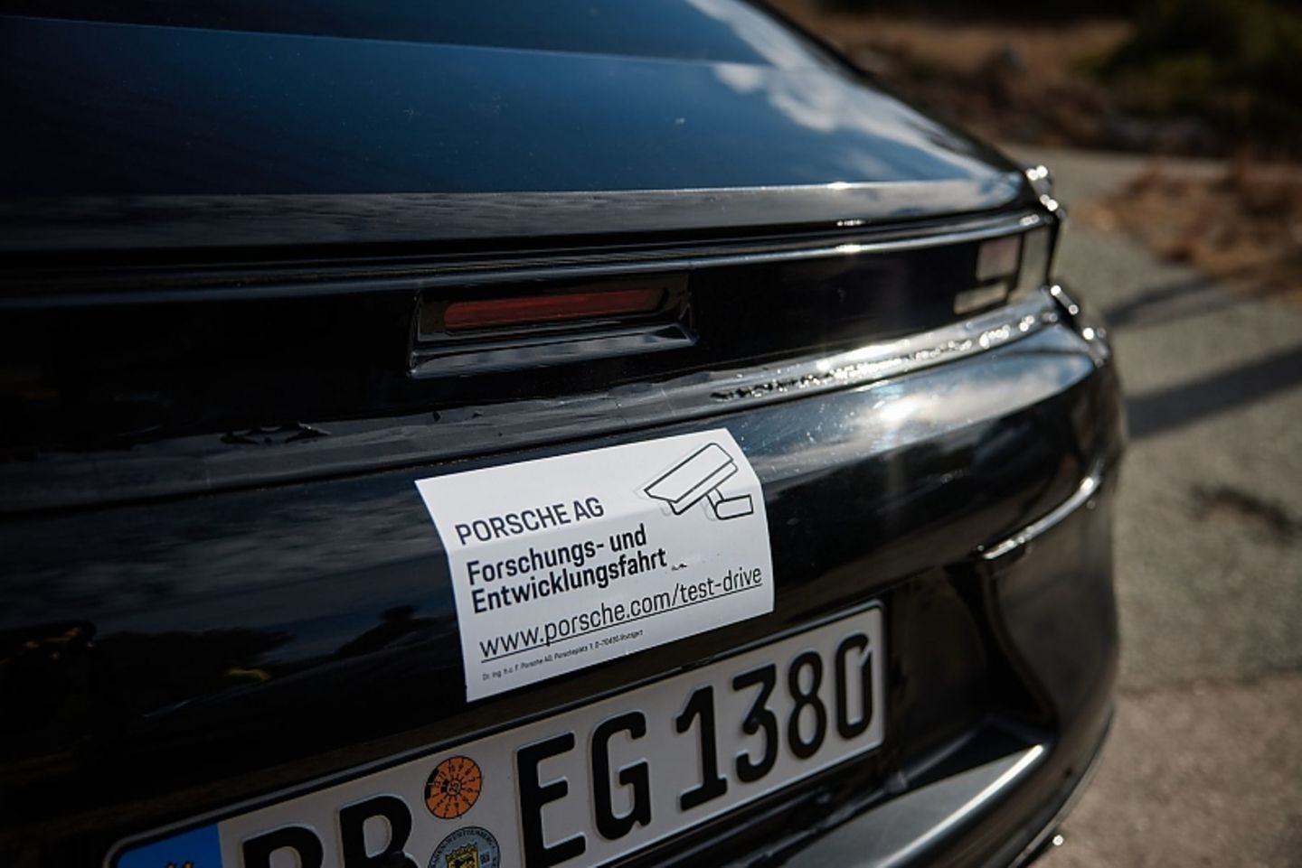 Prototypenerprobung Porsche Panamera (MJ 2024)