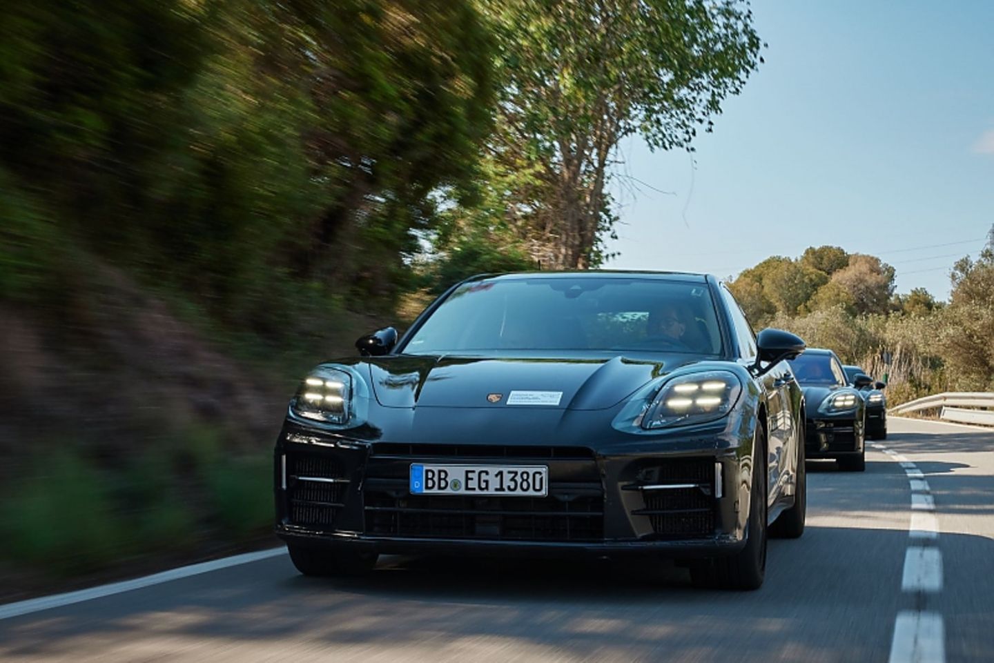 Prototypenerprobung Porsche Panamera (MJ 2024)