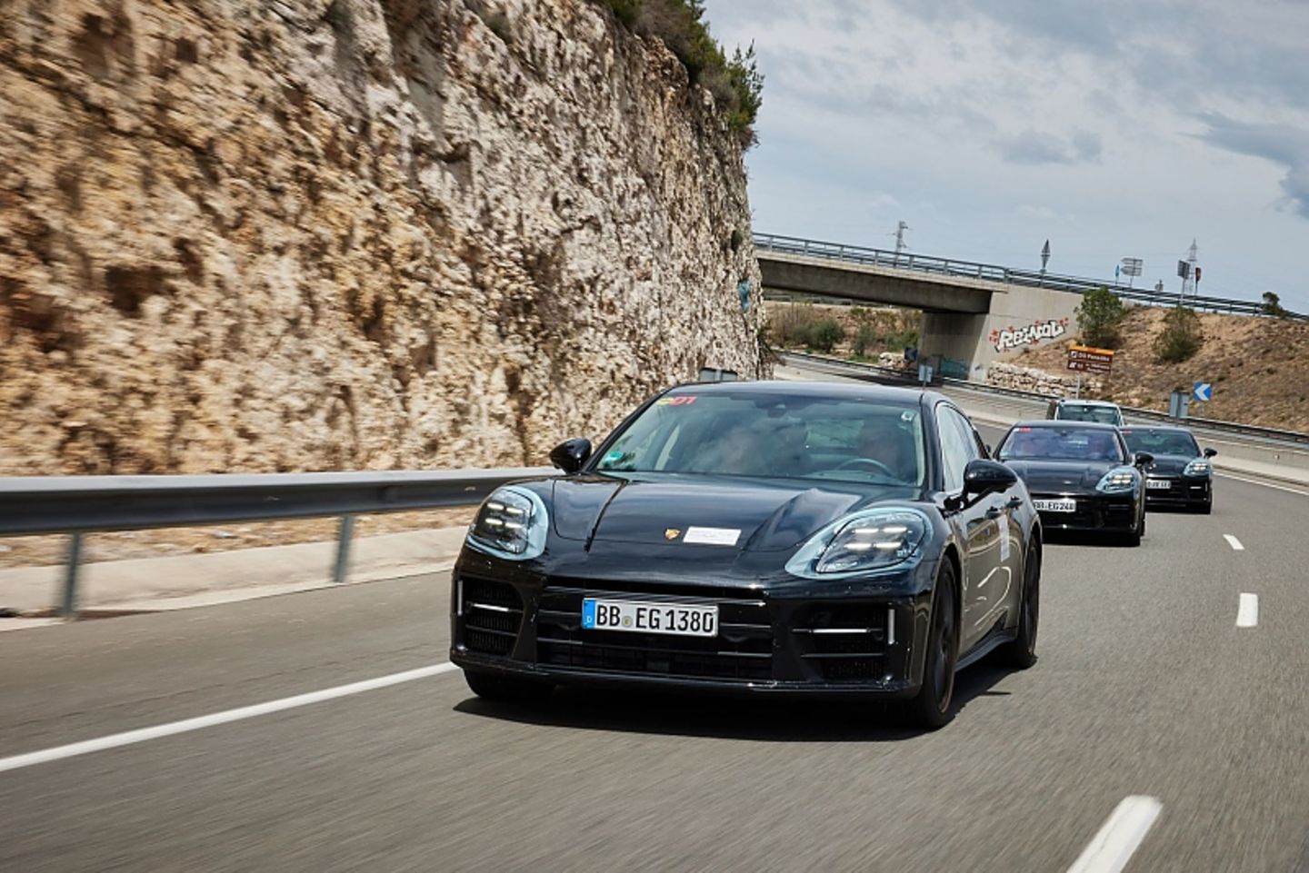 Prototypenerprobung Porsche Panamera (MJ 2024)