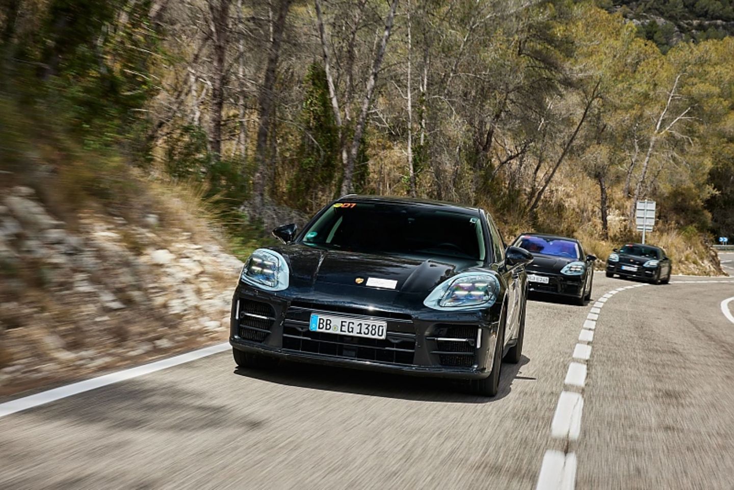Prototypenerprobung Porsche Panamera (MJ 2024)