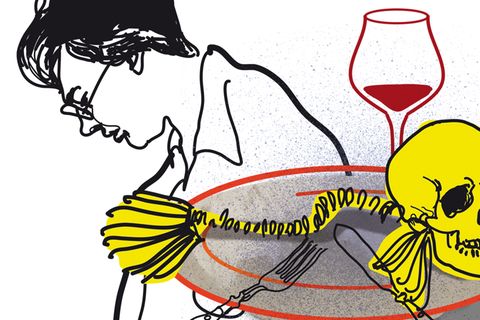 Illustration zum Thema Lebensmittelvergiftung