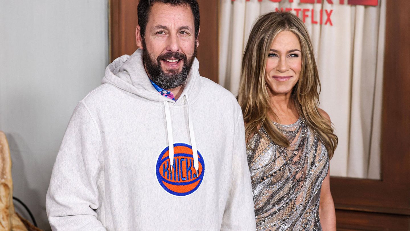 Adam Sandler und Jennifer Aniston