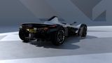 Der Sportwagen BAC Mono in Heckansicht
