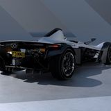 Der Sportwagen BAC Mono in Heckansicht