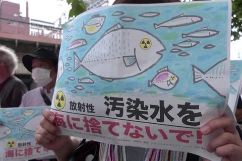 Video: Erstmals radioaktive Abwässer aus Fukushima in den Pazifik eingeleitet