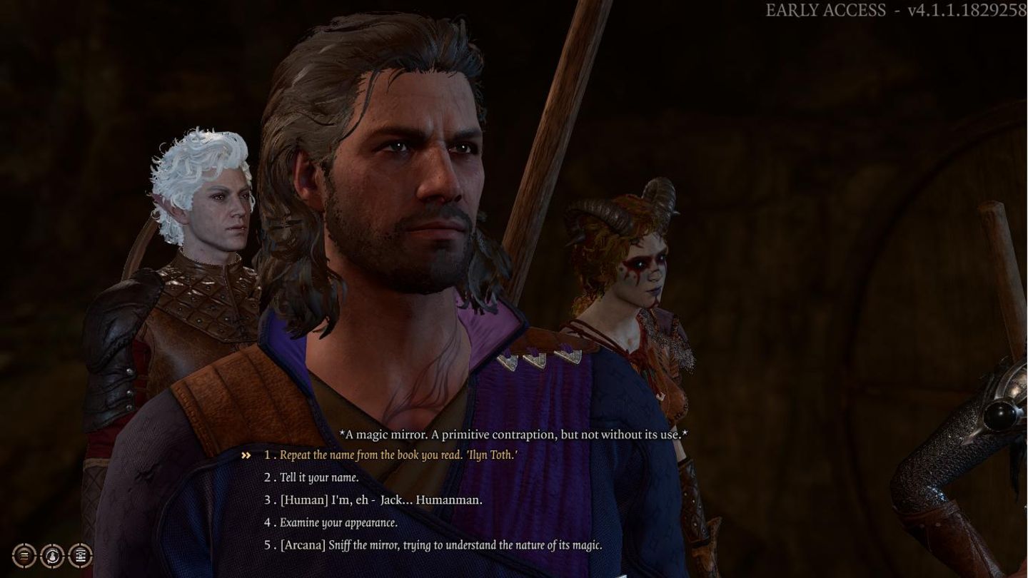 Nutzen Sie Stärken ihrer Begleiter "Baldur's Gate 3" Dialog