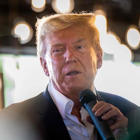 Donald Trump bei einer Wahlkampfveranstaltung Mitte August in Iowa